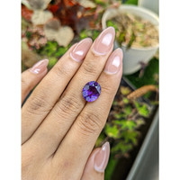 4.75 Ct. Purple Amethyst from Brazil Life Style