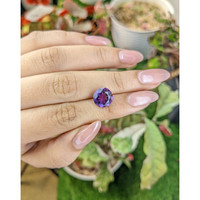 3.47 Ct. Purple Amethyst from Brazil Life Style