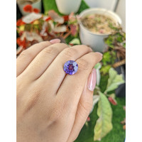 4.92 Ct. Purple Amethyst from Brazil Life Style