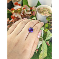3.75 Ct. Purple Amethyst from Brazil Life Style
