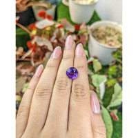 3.75 Ct. Purple Amethyst from Brazil Life Style