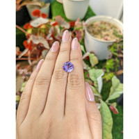 3.25 Ct. Purple Amethyst from Brazil Life Style