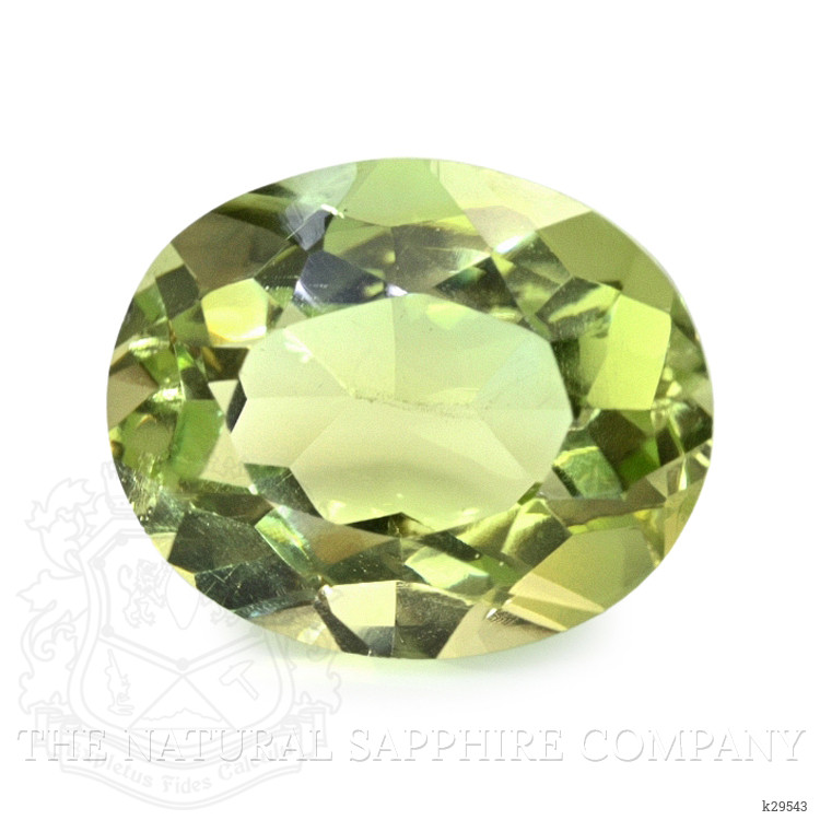 5.51 Ct. Yellowish Green Prasiolite from Madagascar