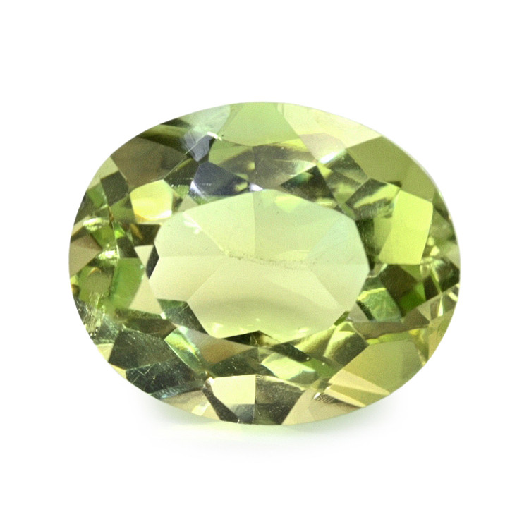 5.51 Ct. Yellowish Green Prasiolite from Madagascar