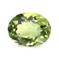 5.72 Ct. Yellowish Green Prasiolite from Brazil Video