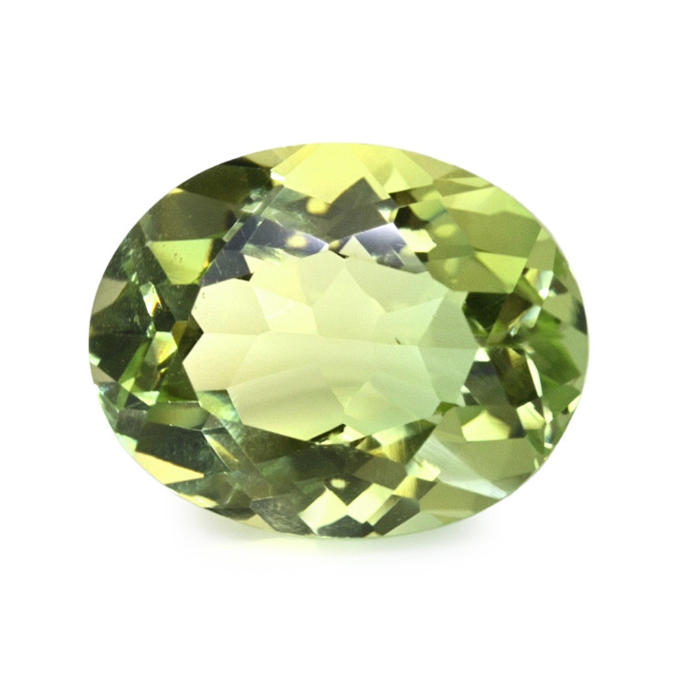 5.72 Ct. Yellowish Green Prasiolite from Brazil