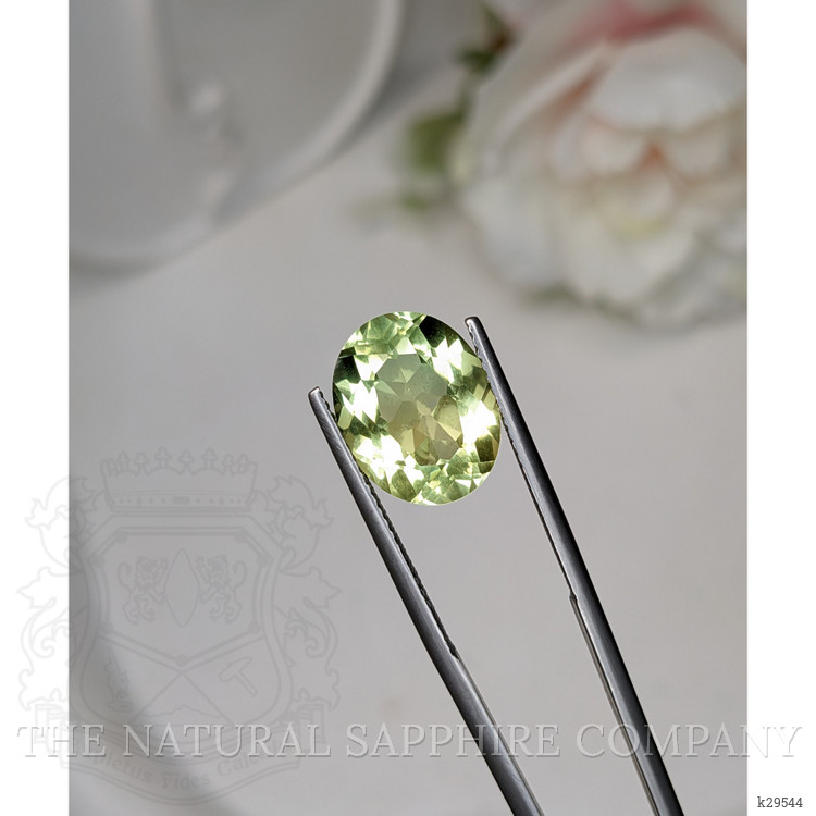 5.72 Ct. Yellowish Green Prasiolite from Brazil