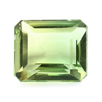 5.93 Ct. Yellowish Green Prasiolite from Brazil Video