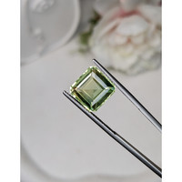 6.03 Ct. Yellowish Green Prasiolite from Brazil Life Style