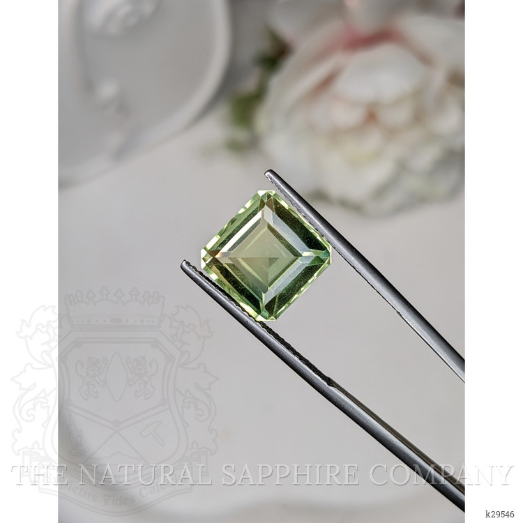 6.03 Ct. Yellowish Green Prasiolite from Brazil