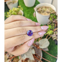 5.08 Ct. Purple Amethyst from Brazil Life Style