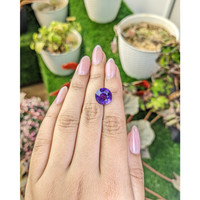 5.08 Ct. Purple Amethyst from Brazil Life Style