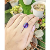 5.97 Ct. Purple Amethyst from Brazil Life Style