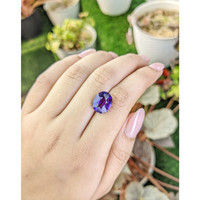 4.70 Ct. Purple Amethyst from Brazil Life Style