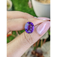 4.70 Ct. Purple Amethyst from Brazil Life Style