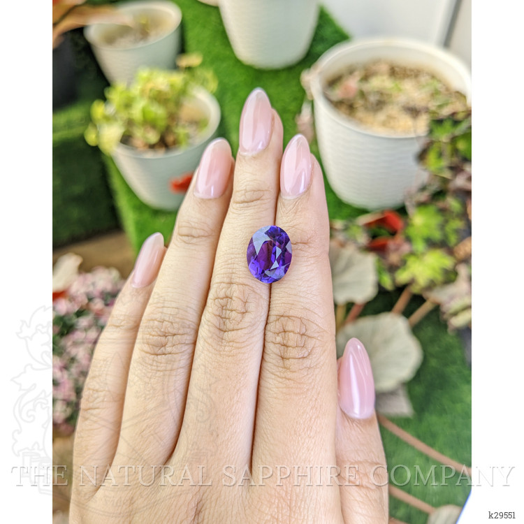 5.68 Ct. Purple Amethyst from Brazil