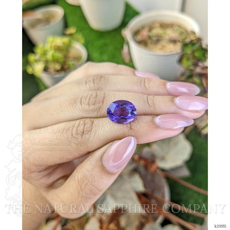 5.68 Ct. Purple Amethyst from Brazil