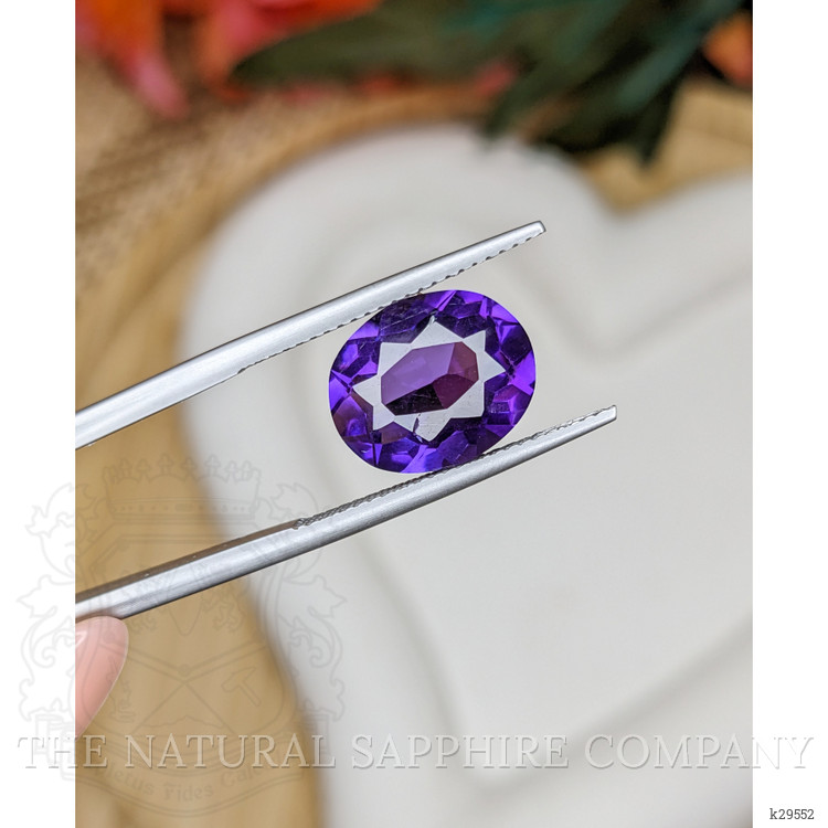 4.87 Ct. Purple Amethyst from Brazil