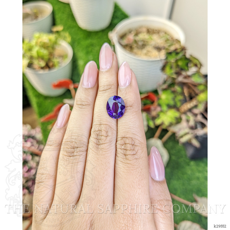 4.87 Ct. Purple Amethyst from Brazil