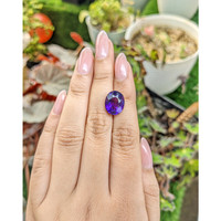5.93 Ct. Purple Amethyst from Brazil Life Style