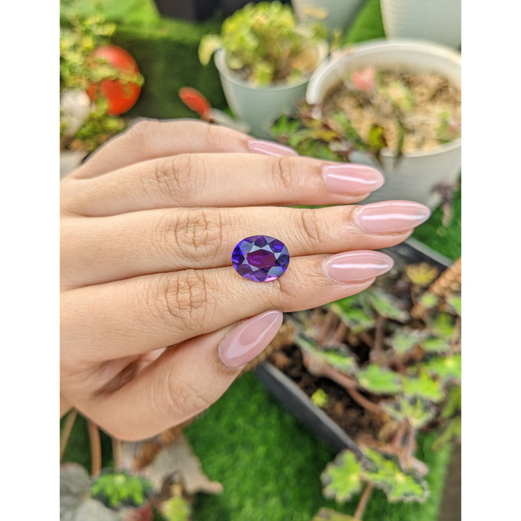5.93 Ct. Purple Amethyst from Brazil