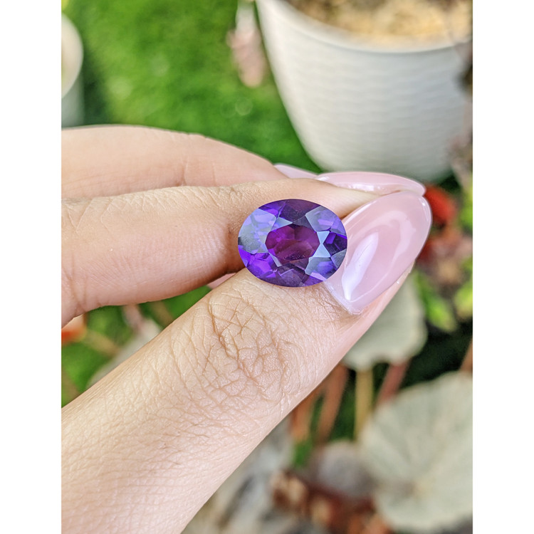 5.93 Ct. Purple Amethyst from Brazil