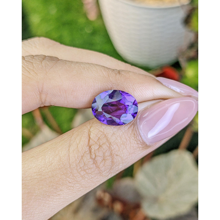 4.89 Ct. Purple Amethyst from Brazil