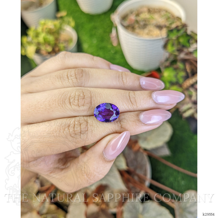 4.89 Ct. Purple Amethyst from Brazil
