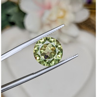 6.27 Ct. Yellowish Green Prasiolite from Brazil Life Style