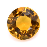 5.33 Ct. Orangish Yellow Citrine from Brazil Video
