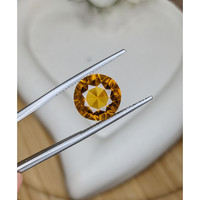5.33 Ct. Orangish Yellow Citrine from Brazil Life Style