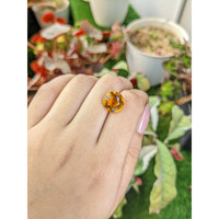 5.33 Ct. Orangish Yellow Citrine from Brazil Life Style