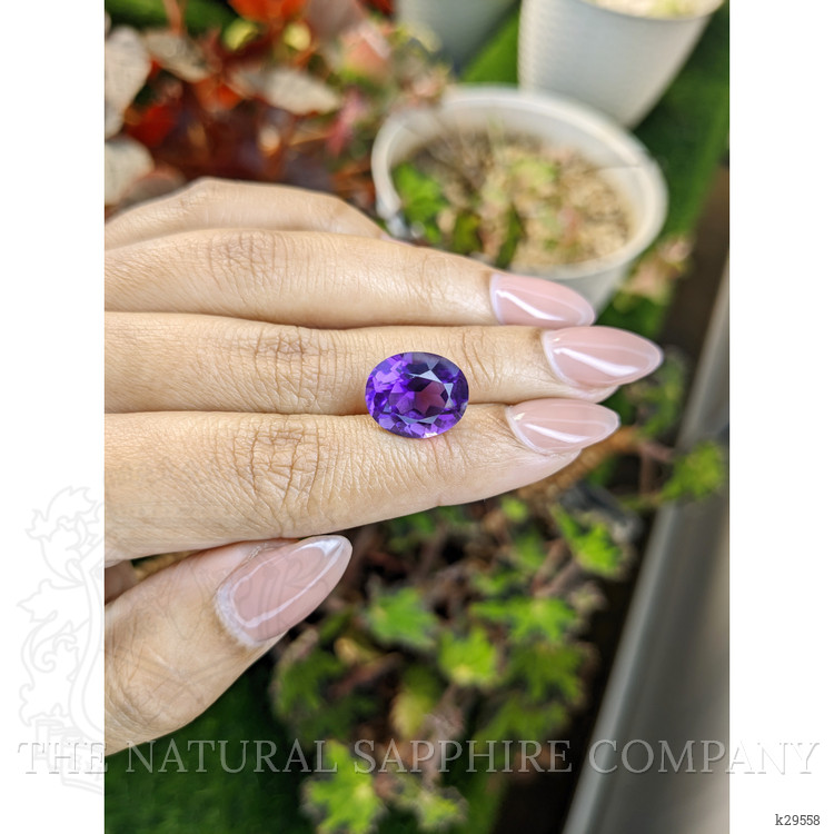 7.09 Ct. Purple Amethyst from Brazil