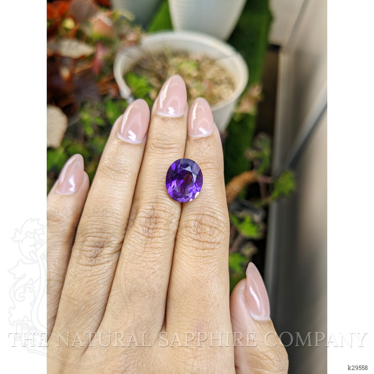 7.09 Ct. Purple Amethyst from Brazil