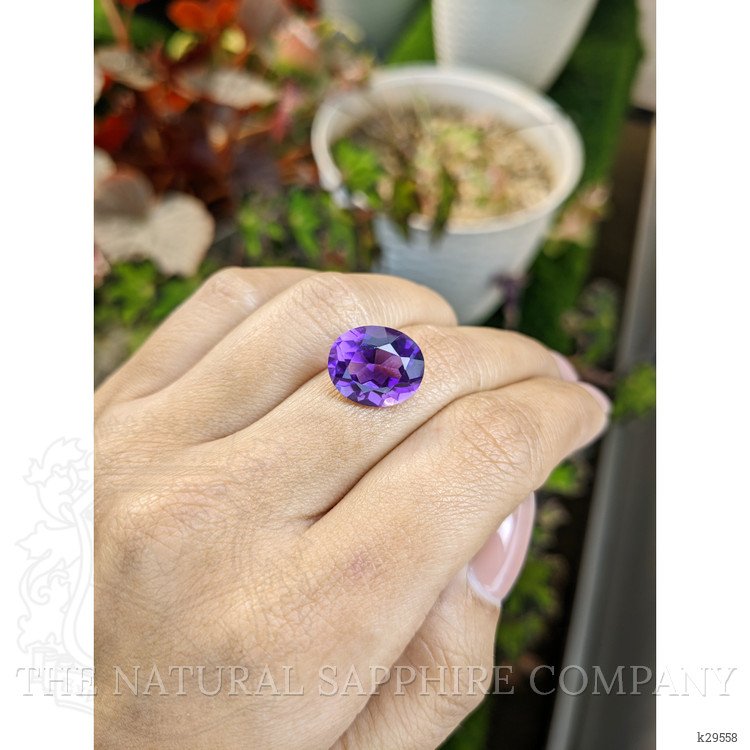 7.09 Ct. Purple Amethyst from Brazil