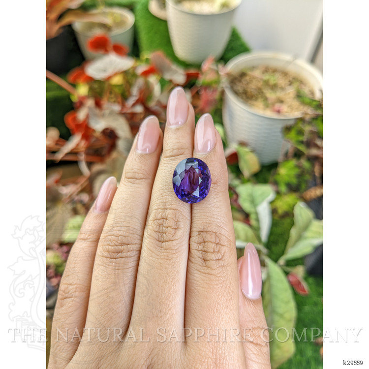 10.91 Ct. Purple Amethyst from Brazil
