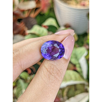 10.91 Ct. Purple Amethyst from Brazil Life Style