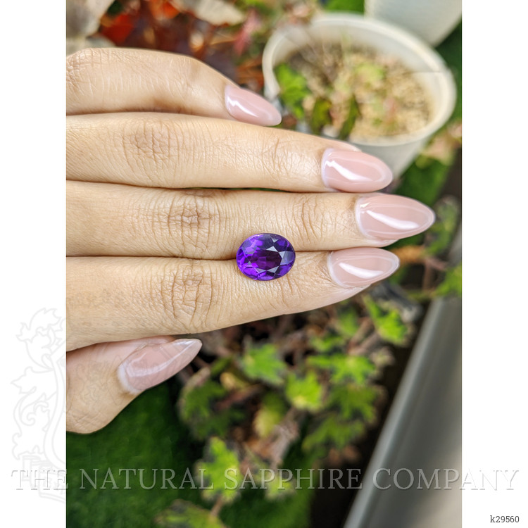 5.19 Ct. Purple Amethyst from Brazil