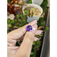 5.21 Ct. Purple Amethyst from Brazil Life Style