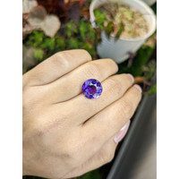 5.95 Ct. Purple Amethyst from Brazil Life Style