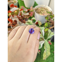 4.98 Ct. Purple Amethyst from Brazil Life Style