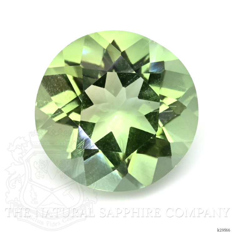 4.15 Ct. Yellowish Green Prasiolite from Brazil