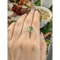 4.15 Ct. Yellowish Green Prasiolite from Brazil Life Style