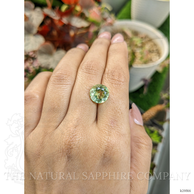 4.15 Ct. Yellowish Green Prasiolite from Brazil