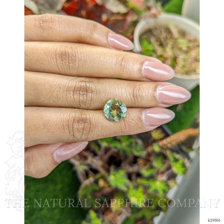 4.15 Ct. Yellowish Green Prasiolite from Brazil