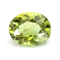 6.49 Ct. Yellowish Green Prasiolite from Brazil Video