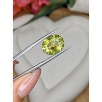 6.49 Ct. Yellowish Green Prasiolite from Brazil Life Style