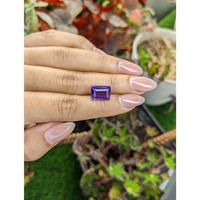 4.74 Ct. Purple Amethyst from Brazil Life Style
