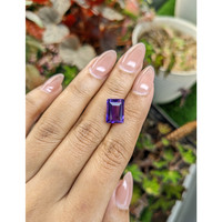 4.74 Ct. Purple Amethyst from Brazil Life Style