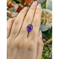 5.10 Ct. Purple Amethyst from Brazil Life Style